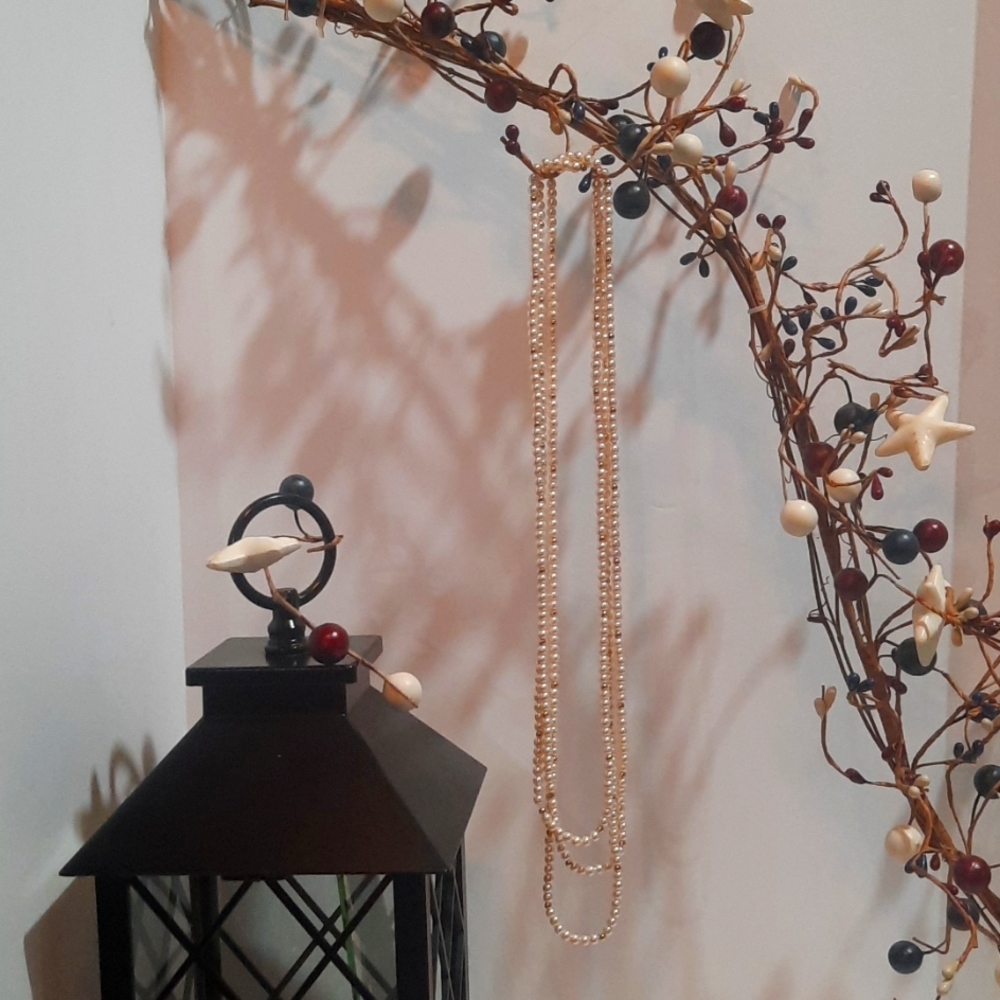 Avon vintage 72" Faux Pearls
